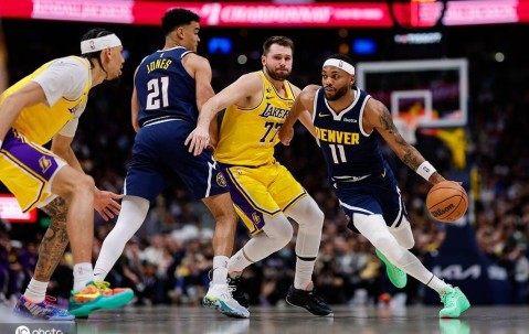 东契奇38+13+10詹姆斯19+9+8 湖人逆转掘金