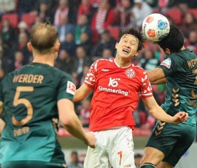 1-1，德甲第16战平德甲第9，终结2连败，32岁威德默发威难换3分