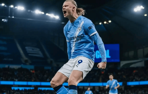 英超射手榜：哈兰德20球领跑！蒂亚戈16球紧随其后！塞门约第3！