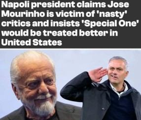 德佬:穆里尼奥在欧洲被妒忌掩盖,真正的胜利者难得光芒