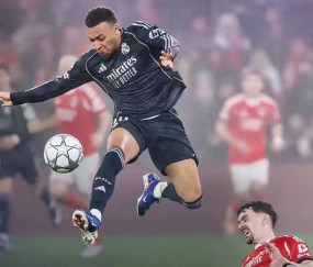 皇马2-4本菲卡,门将狂奔80米压哨绝杀,皇马2-4爆冷输球欧冠出局