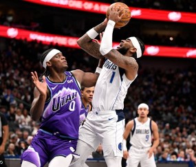 克莱23分乔治29+6马绍尔16+5+6 独行侠送爵士3连败