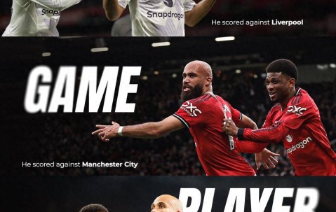 反击利器！曼联7500万欧签姆伯莫 本赛季8球1助 攻破四大Big6