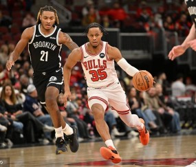 武切维奇17+11小波特缺阵 篮网不敌公牛