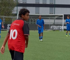 13岁法国中场全能天才崭露头角，堪比卡马文加，西甲两大豪门激烈争夺