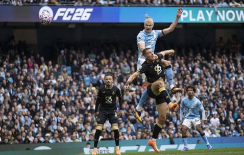 欧冠90分钟进球效率最新榜单揭晓！哈兰德领跑，梅西居次，C罗仅第五