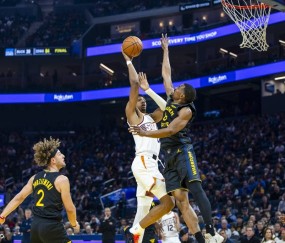 库里28+9+6追梦推人+挑衅裁判被驱逐 勇士险胜太阳