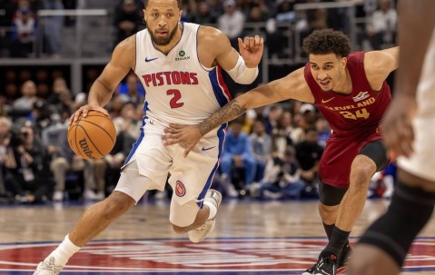 米切尔35分阿伦20+7 骑士轻取活塞迎三连胜