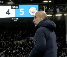 复盘曼城5-4富勒姆:进5丢4大开大合,这支蓝月真的很不瓜迪奥拉