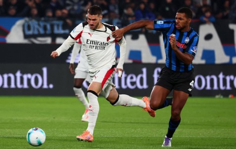 （外代二线）足球——意甲：亚特兰大平AC米兰