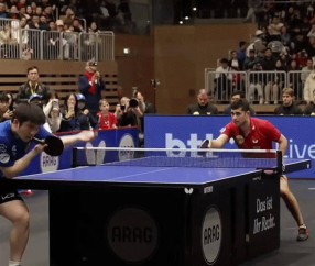 樊振东逆转取胜！德甲联赛最新战报：3-1击败美国贾哈，萨尔布吕肯暂时1-0领先