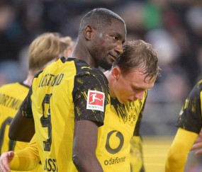 德甲第9轮战报：多特客场10小胜奥格斯堡，升至积分榜第2