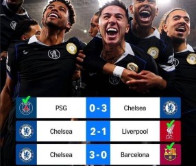 不服不行！一年之内先后击败四大联赛冠军，切尔西打的就是精锐