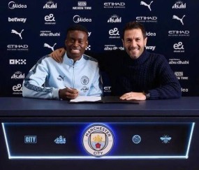 冬窗第二签！曼城签下水晶宫队长格伊：身披15号 周薪30万