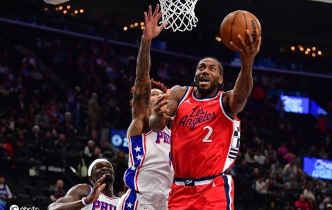 伦纳德空砍29分 巴洛26+16快船不敌76人