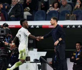 阿隆索：维尼修斯射失点球我不高兴，但没啥大不了