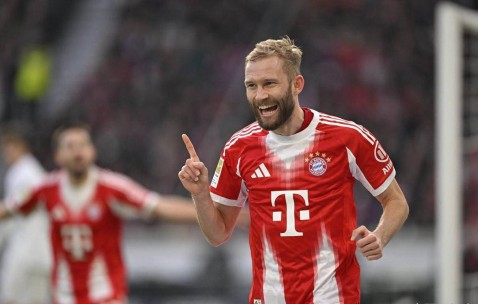 德甲最新积分战报：拜仁狂胜凯恩帽子戏法，稳稳领跑领先莱比锡8分