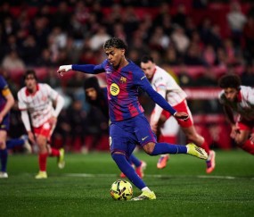 随着赫罗纳2-1爆大冷门,西甲最新积分榜出炉:巴萨正式丢榜首