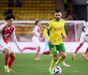 摩纳哥3-1力克南特,阿丁格拉双响炮助球队终结连败,稳步逼近法甲前五