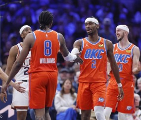 官方实力榜：雷霆居首湖人升至第四 勇士排名NO.16