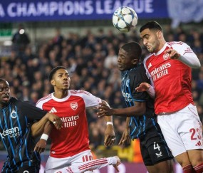 欧冠最新积分战报:阿森纳全胜稳握16强席位 曼城逆转皇马挺进前四