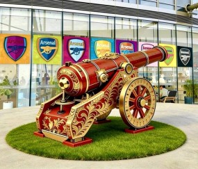 枪迷集合，枪魂入画，阿森纳艺术首展落地上海