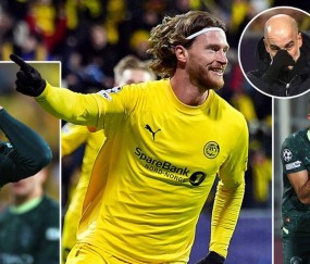 史诗般的羞辱!曼城1-3惨遭北极圈豪门逆袭,哈兰德8场仅进1球引发恐慌