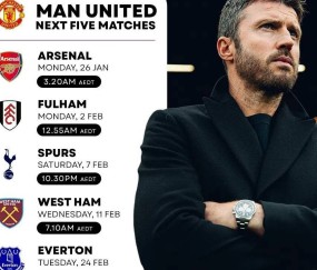 曼联战阿森纳仅两人伤缺!卡里克欲破不胜魔咒,穿黑衣复制林皇奇迹