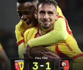 朗斯逆转3-1夺冠，法甲榜首易主！黑马强势崛起，大巴黎失去王座