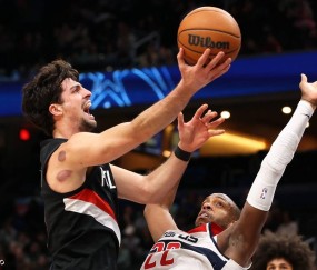 杨瀚森6分5板1助攻夏普31分 开拓者不敌奇才