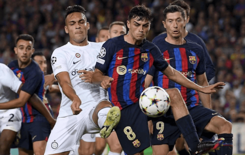 西甲巅峰对决：巴塞罗那VS马德里竞技——战术博弈与胜负天平的深度剖析