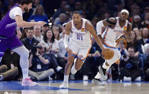 亚历山大46分马尔卡宁29分 雷霆加时胜爵士