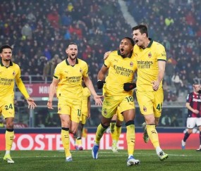 意甲！拉比奥传射建功，AC米兰3-0客场横扫博洛尼亚，升第2