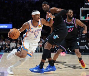 亚历山大空砍39分 阿德巴约30+12热火胜雷霆