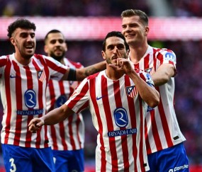 2-1,马竞终结西甲2连败+逼近前三,格列兹曼一剑封喉