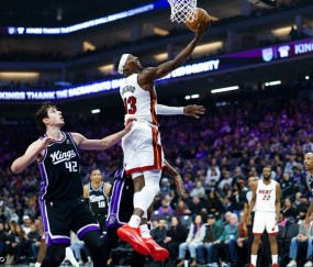 阿德巴约25分威斯布鲁克22+7 热火胜国王