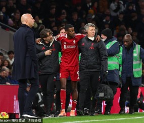 利物浦官方：伊萨克腓骨骨折伴脚踝损伤 已成功接受手术