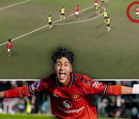 曼联小梅西洗脱冤屈后首发破门，晋级8强！卡里克驱车260公里观战