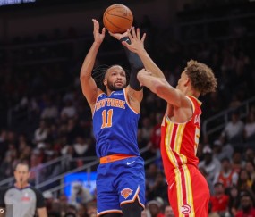 唐斯36+16布伦森34+5 奥孔古31分尼克斯送老鹰6连败