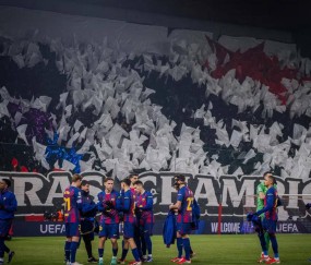 欧冠连胜在握!西甲冠军巴萨晋级希望大增,巨星费尔明-洛佩斯破门超越C罗