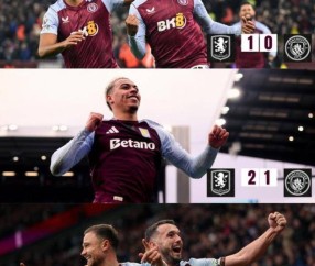 曼城0比1维拉,哈兰德哑火带了警示,瓜帅战术对弈完败埃梅里