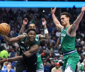 爱德华兹20分兰德尔31分 森林狼胜独行侠