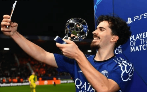 26岁的他成大师候选人：巴黎夺取欧冠的功臣，葡萄牙运筹帷幄之本