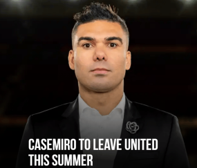 曼联官方宣布:卡塞米罗在本赛季结束后将以自由身离队