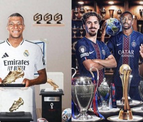 巴黎首夺洲际杯，荣耀加冕六冠王！庆功宴姆巴佩缺席，全场静默等待