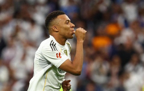 姆巴佩破门，皇马5分领跑 西甲最新积分战报