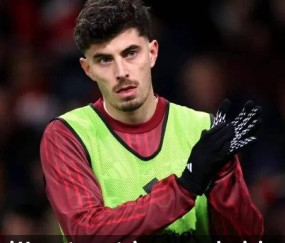 阿森纳噩耗：状态火热的哈弗茨又倒了，争冠关键战缺阵