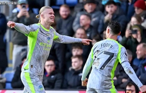 英超射手榜：哈兰德17球领跑，蒂亚戈11球紧随其后！仅2人上双！