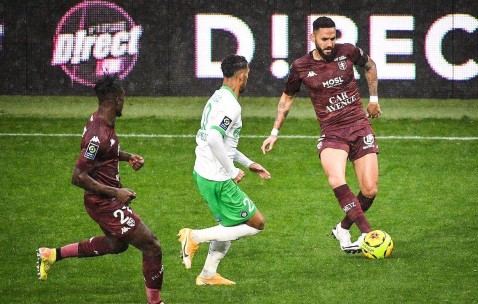 法甲：梅斯VS雷恩