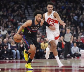 坎宁安28+7+9里德22分 活塞击败猛龙3连胜